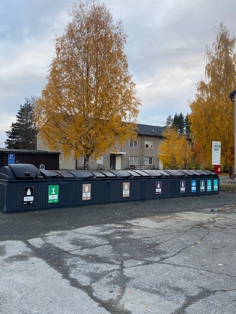 Återvinningsstation Backgatan